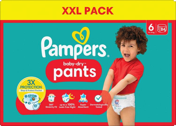 Pampers XXL suurus 6 84tk