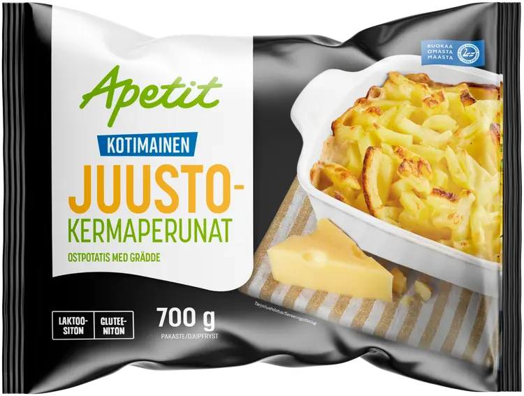 Apetit Kotimainen Juustokermaperunat pakaste 700g