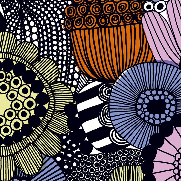 Marimekko Siirtolapuutarha pinkkilila lautasliina 20kpl/33cm