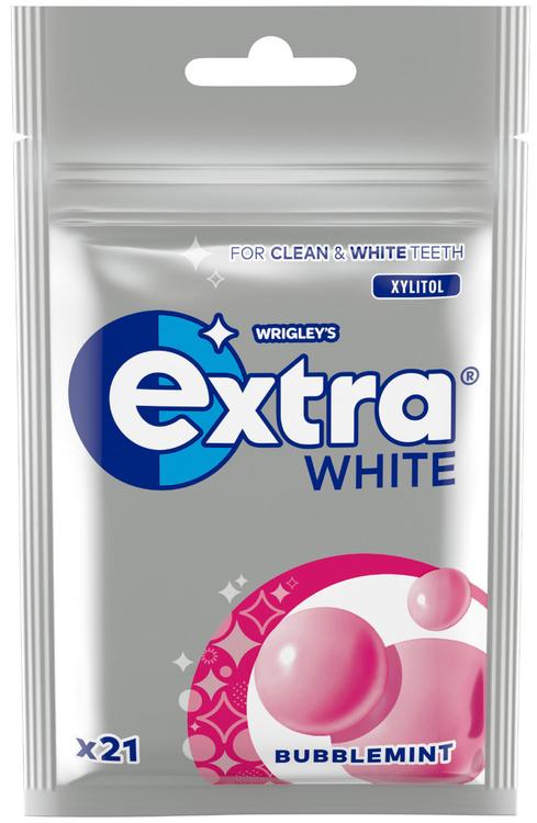 Extra White Bubblemint purukumi (29 g)
