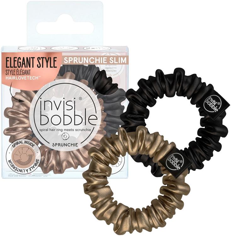 invisibobble SPRUNCHIE SLIM True Golden hiusdonitsi 2 kpl