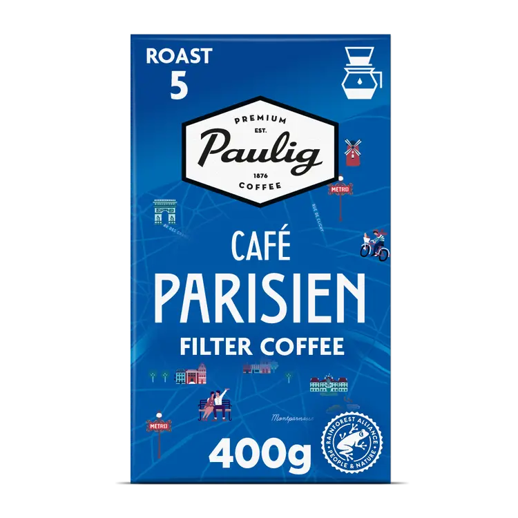 Paulig Café Parisien kahvi suodatinjauhatus 400g