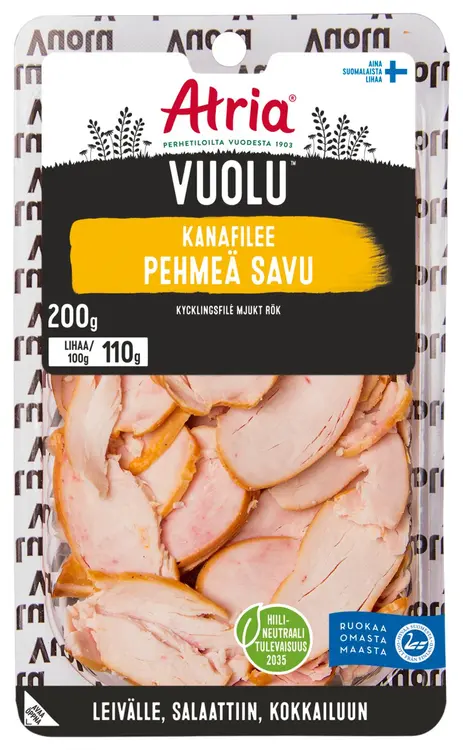 Atria Vuolu Kanafilee Pehmeä Savu 200g
