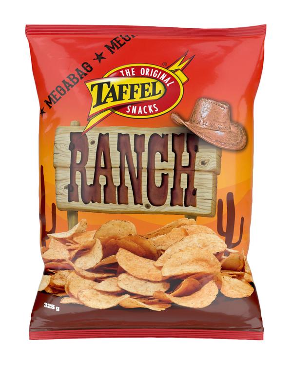 Taffel Ranch maustettu perunalastu 325g