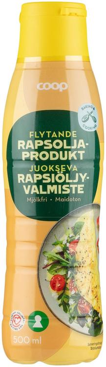 Coop juokseva rapsiöljyvalmiste 500ml