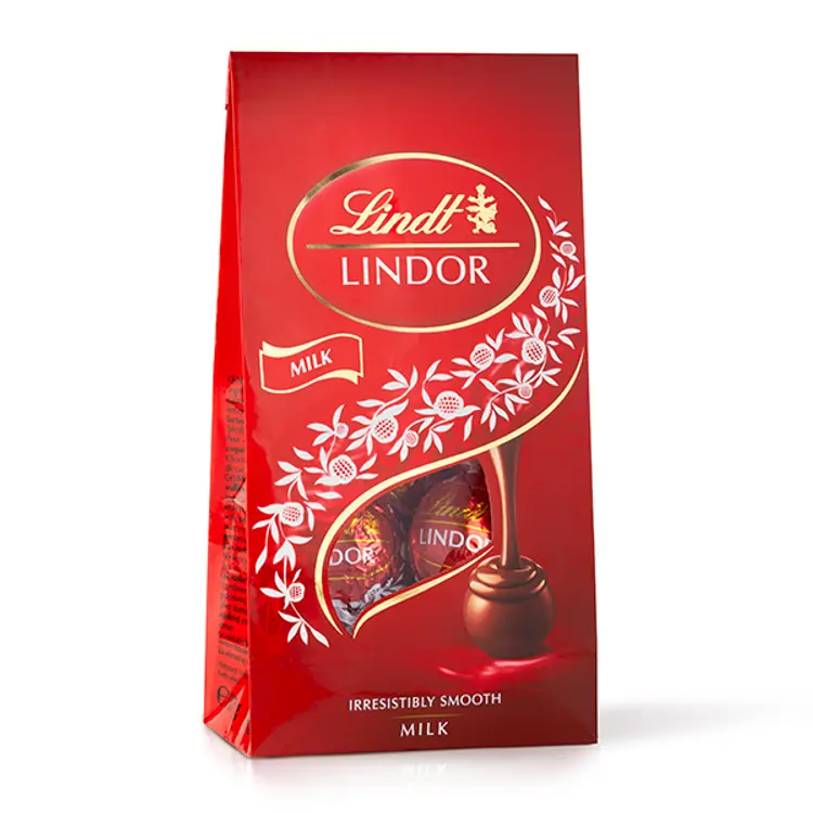 Lindt LINDOR Maito täyte maitosuklaakuula 137g