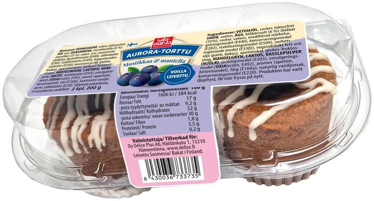 Satumaista Aurora-torttu 200g