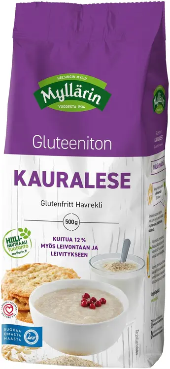 Myllärin Gluteeniton Kauralese 500 g