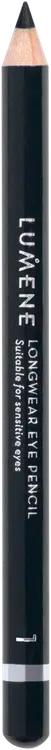 Lumene Longwear Eye Pencil Silmänrajauskynä 1 Musta 1,14 g