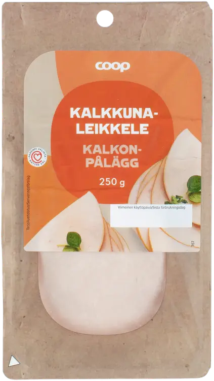 Coop Kalkkunaleikkele 250g