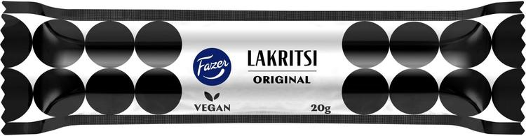 Fazer Lakritsi Original lakritsipatukka 20g