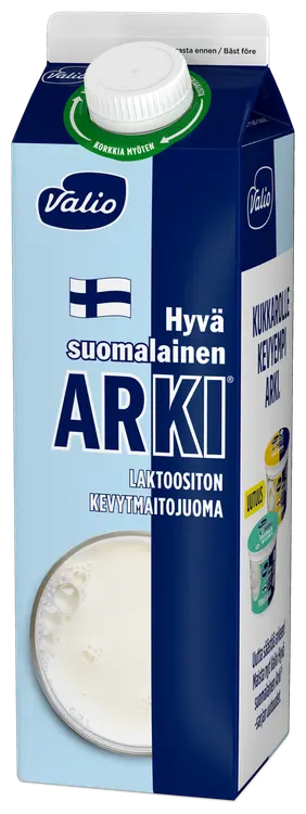 Valio Hyvä suomalainen Arki® Eila® kevytmaitojuoma 1 l laktoositon