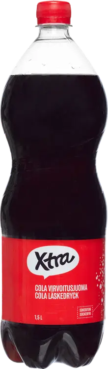Xtra sokeriton cola virvoitusjuoma 1,5l