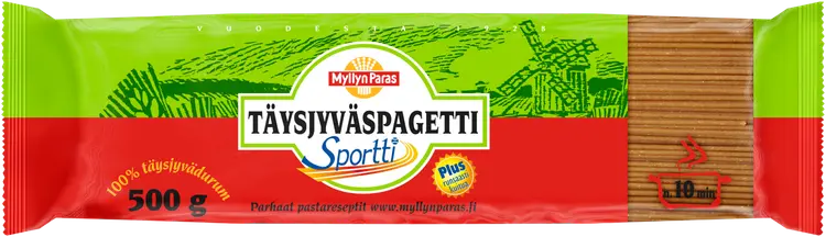 Myllyn Paras Sportti Täysjyväspagetti 500 g