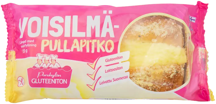 Porokylän Voisilmäpullapitko 320 g gluteeniton