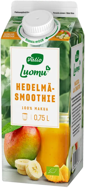 Valio Luomu™ smoothie 0,75 l hedelmä
