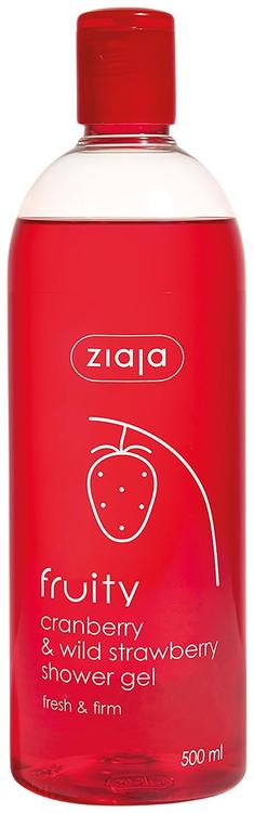 Ziaja fruity metsämansikka-karpalo suihkugeeli 500ml