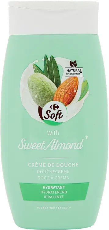Carrefour Soft Sweet Almond suihkusaippua 250 ml