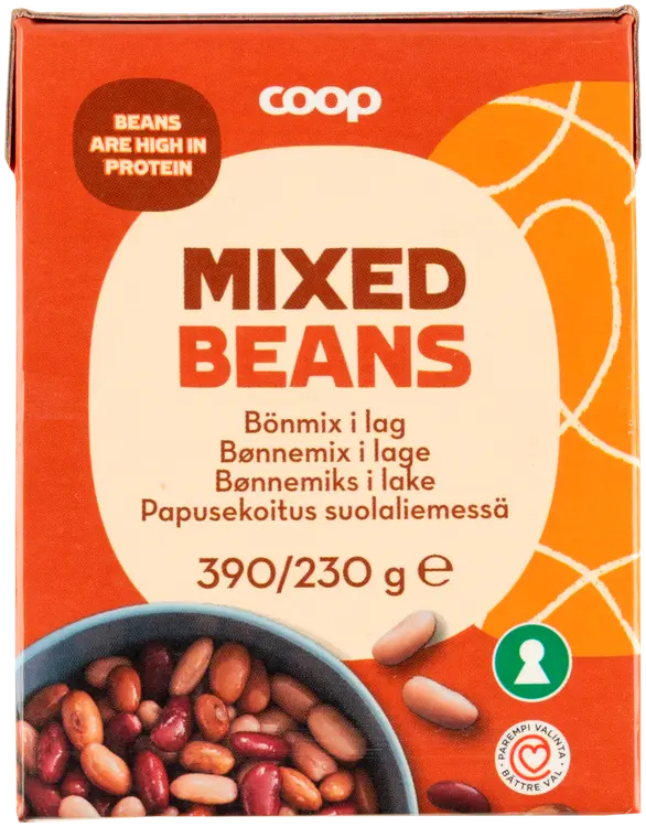 Coop papusekoitus suolaliemessä 390/230 g