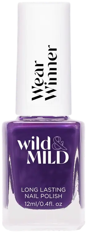 Wild&Mild Wear Winner nail polish W008 Satin Midnight 12ml