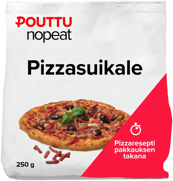 Pouttu Pizzasuikale 250g pussi