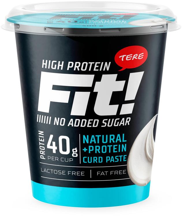 Tere FIT proteiinikohupiim maitsestamata, 400 g