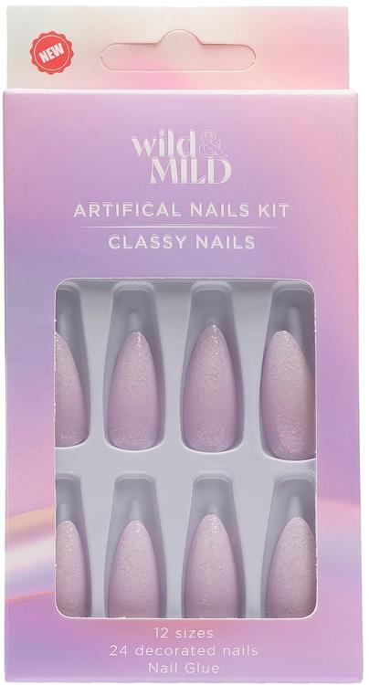 WM089 Timeless Touch Artificial Nails Wild&Mild N24