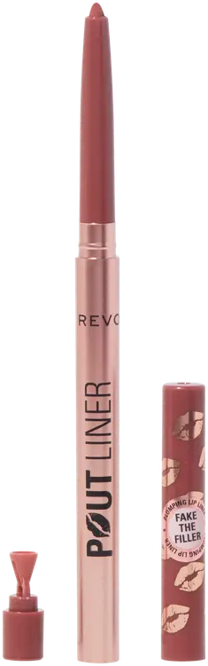 Makeup Revolution Pout Bomb täyteläinen huulenrajaus 1,1g Doll Cool Nude