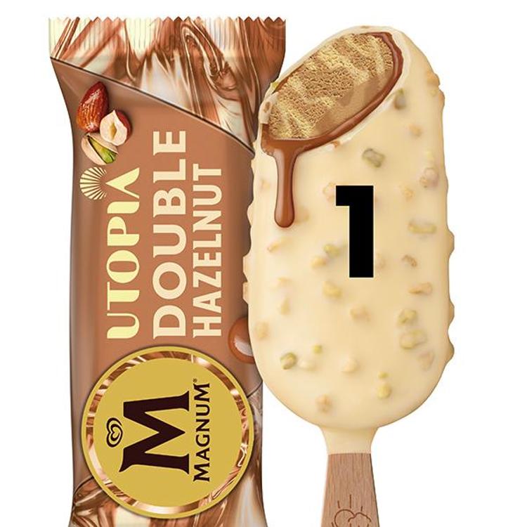 Magnum Double Hazelnut pulgajäätis, 85ml/71g