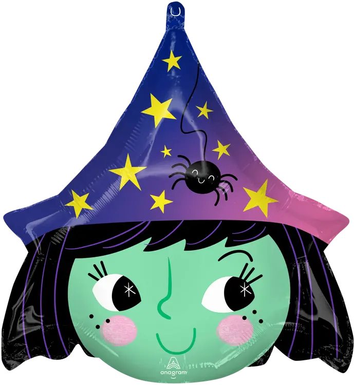Muotofoliopallo Halloween noita