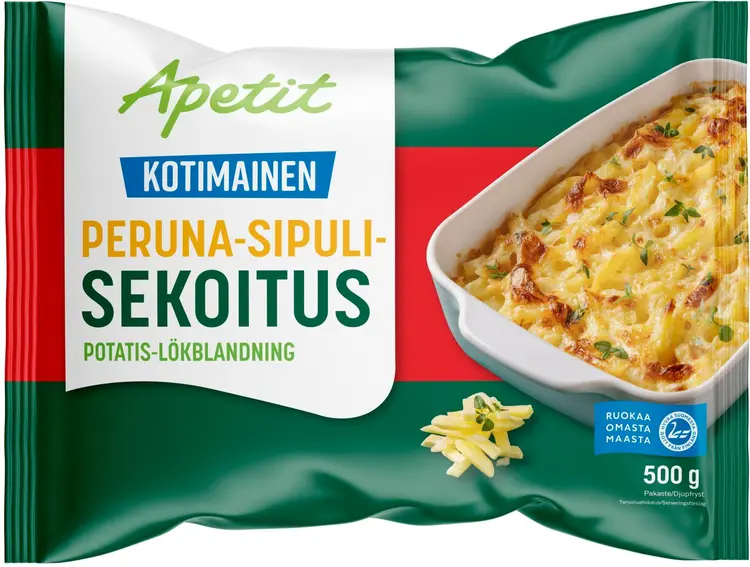 Apetit Kotimainen Peruna-sipulisekoitus pakaste 500g