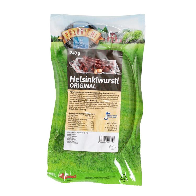 Pajuniemi Helsinkiwursti original 240g
