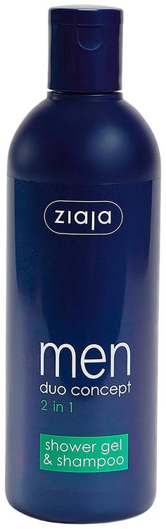 Ziaja Men 2in1 suihkugeeli-shampoo 300 ml