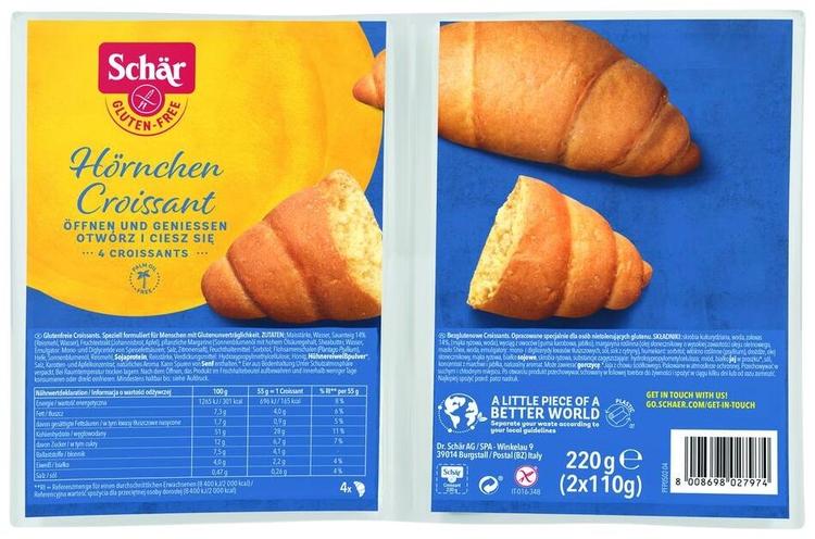 Schär Croissant gluteenivaba 220 g