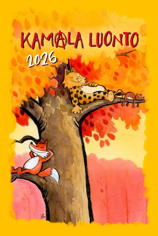 Like Kamala luonto pöytäkalenteri 2026