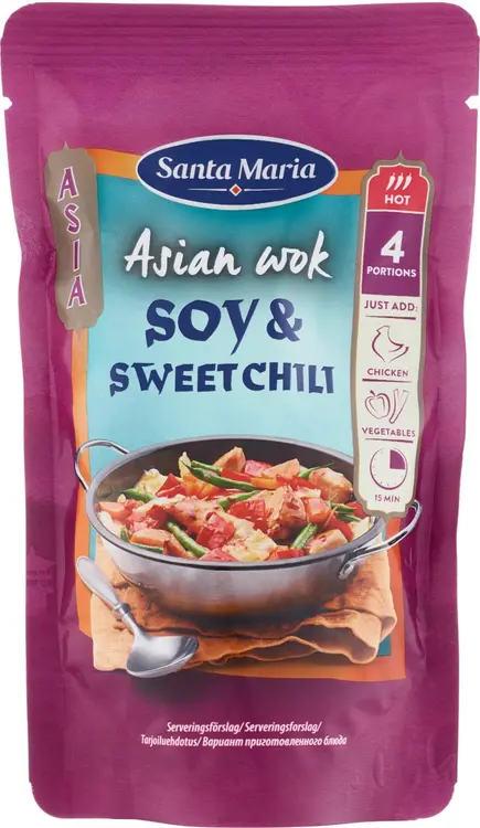 Santa Maria 150G Asian Wok Soy & Sweet Chili