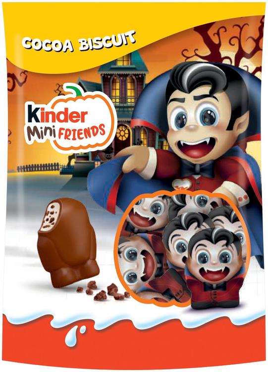 Kinder maitosuklaafiguuri maidosta ja kaakaokeksipaloilla 122g