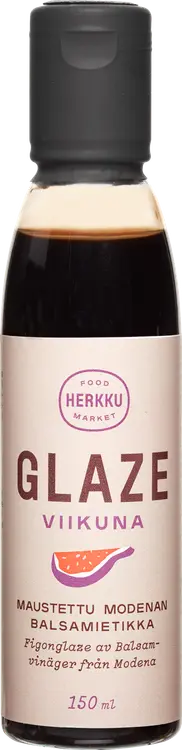 Herkku Glaze Viikuna maustettu Modenan balsamietikka 150 ml