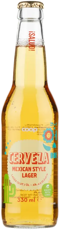 Coop Cerveza Mexican style lager 4,5% 0,33l pullo