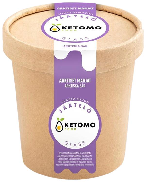 Ketomo Food Arktiset marjat jäätelö 473ml