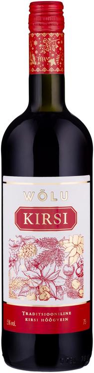 Wõlu kirsi hõõgvein aromatiseeritud puuviljavein 10,5%vol 750ml