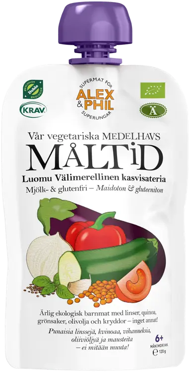 Alex & Phil Luomu Välimerellinen Kasvisateria 120g