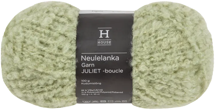 House neulelanka boucle Juliet 100 g Sage green 12111