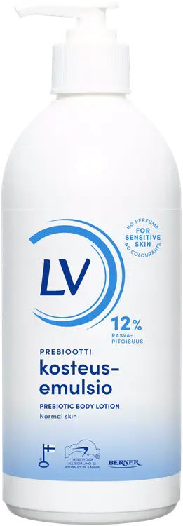 LV 500ml Prebiootti kosteusemulsio
