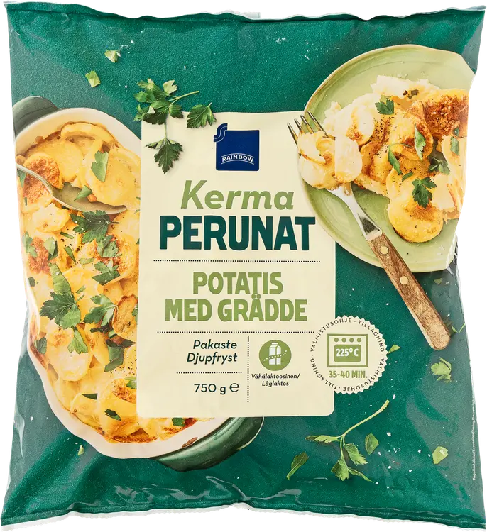 Rainbow 750g kermaperunat pakaste