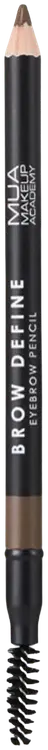 MUA Make Up Academy Brow Define Eyebrow Pencil 1,2 g Mid Brown kulmakynä