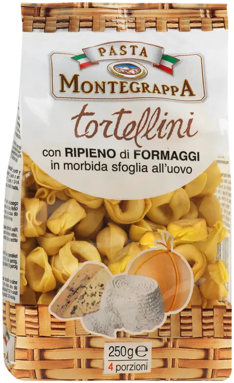 Pasta Montegrappa tortellini juustotäytteellä