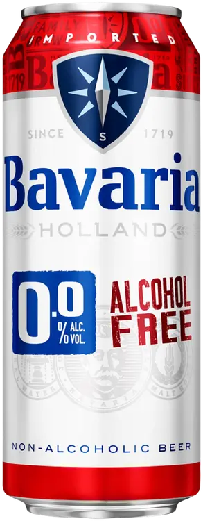 Bavaria 0,0% Premium Original Non-Alcoholic Beer 50 cl tölkki alkoholiton olut