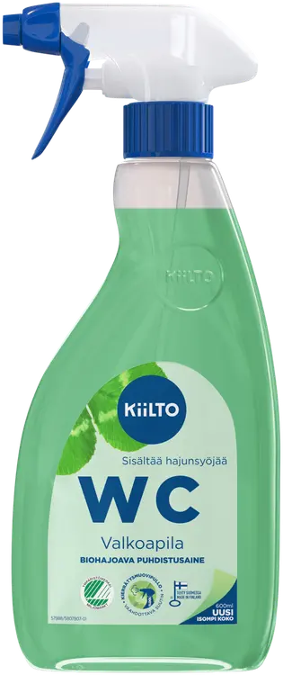 Kiilto WC biohajoava puhdistussuihke Valkoapila 600 ml