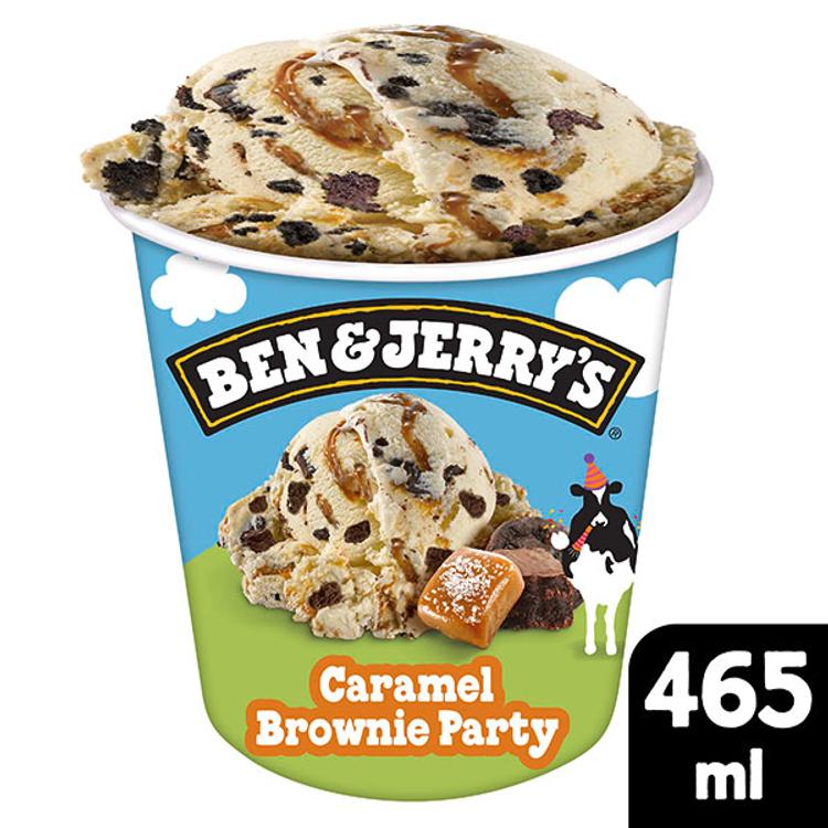 Ben & Jerry's Caramel Brownie Party Jäätelöjälkiruoka 465 ML